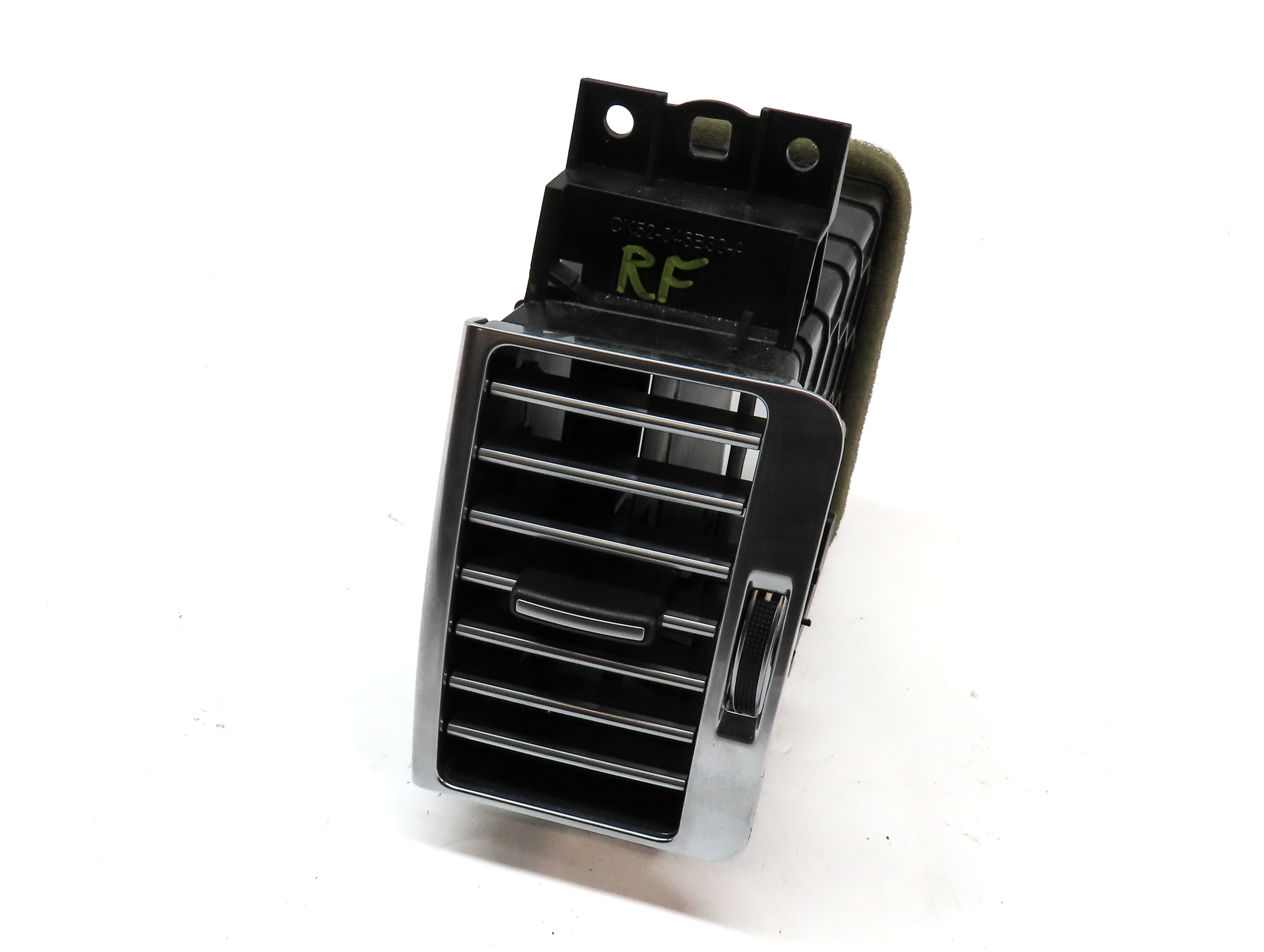 2014 RANGE ROVER L405 FRONT RIGHT PASSENGER DASH HEAT AIR AC VENT (BLACK/SILVER) — exact item pictured